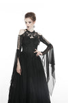 Gothic lace cape with sexy hollow BW059 - Gothlolibeauty