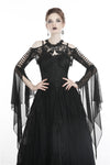 Gothic lace cape with sexy hollow BW059 - Gothlolibeauty