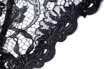 Gothic lace cape with sexy hollow BW059 - Gothlolibeauty