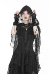 Gothic gorgeous lace hooded cape BW061 - Gothlolibeauty