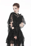 Gothic gorgeous lace hooded cape BW061 - Gothlolibeauty