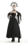 Gorgeous tulle big sleeves halter gothic cape BW080