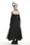 Gorgeous tulle big sleeves halter gothic cape BW080