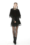 Gothic court velvet lapel cape BW088