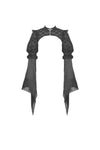 Gothic lolita shiny puff sleeve cape BW090