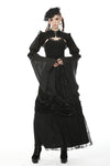 Gothic lolita shiny puff sleeve cape BW090