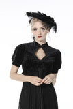 Gothic patten velvet short-sleeves cape BW096