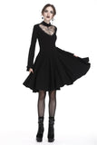 Spiderweb hearted punk dress DW237 - Gothlolibeauty