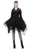 Gothic lace hollow shoulders kimono dress DW380 - Gothlolibeauty