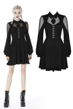 Daliy student acted elegant midi dress DW396 - Gothlolibeauty