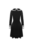 Gothic lolita doll collar velvet dress  DW432