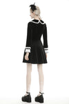 Gothic lolita doll collar velvet dress  DW432