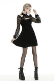 Gothic princess lace velvet dress DW433