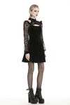 Gothic princess lace velvet dress DW433