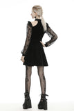 Gothic princess lace velvet dress DW433