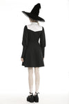 Gothic witch lace up longsleeves dress DW443