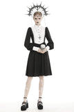 Nun dolly button up dress DW446