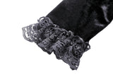 Gothic doll puff sleeves velvet dress DW447