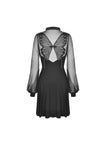 Gothic sexy butterfly mesh dress DW455