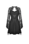 Gothic lace up doll dress DW461