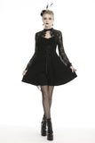 Gothic lace up doll dress DW461