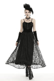 Gothic court velvet lace maxi dress DW465