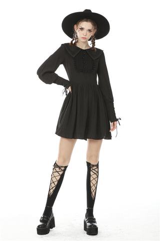 Dark magic girl lantern sleeves dress DW471