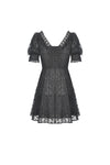 Women's sexy lace rope rebel dress DW474