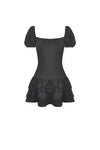 Dark metal sniper rock frilly dress DW475