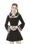 Black sweet cool doll rebel dress DW479