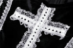 Dark haunted cross ghost dress DW481