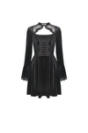 Gothic vampire velvet dress DW483