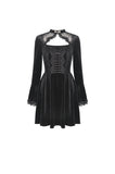 Gothic vampire velvet dress DW483