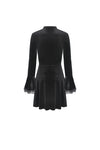 Gothic vampire velvet dress DW483