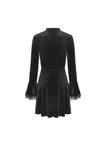 Gothic vampire velvet dress DW483