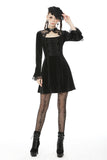 Gothic vampire velvet dress DW483