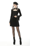 Gothic vampire velvet dress DW483