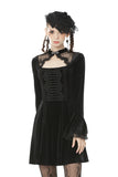 Gothic vampire velvet dress DW483