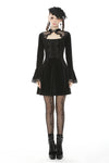 Gothic vampire velvet dress DW483