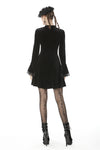 Gothic vampire velvet dress DW483