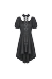 Street rock fashion hanging neck cocktail dress DW489