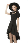 Street rock fashion hanging neck cocktail dress DW489