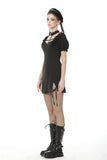 Gothic cross ghost bubble short sleeve dress  DW491