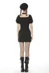 Gothic cross ghost bubble short sleeve dress  DW491