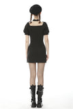 Gothic cross ghost bubble short sleeve dress  DW491