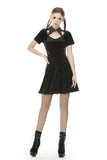 Devil magic diamond velvet dress DW492