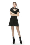 Devil magic diamond velvet dress DW492