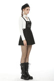 Punk locomotive chain star rebel suspender skirt DW497