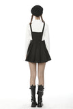 Punk locomotive chain star rebel suspender skirt DW497