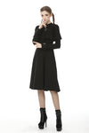 Dark nun cross midi dress DW502